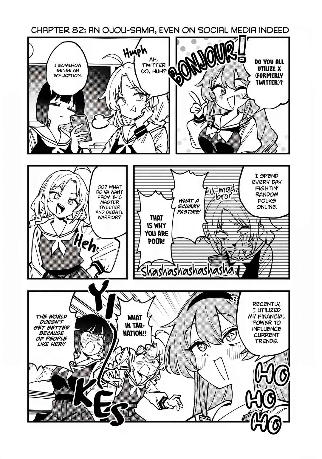 Bakushin Ojou-sama Dou! Chapter 82 - Page 1