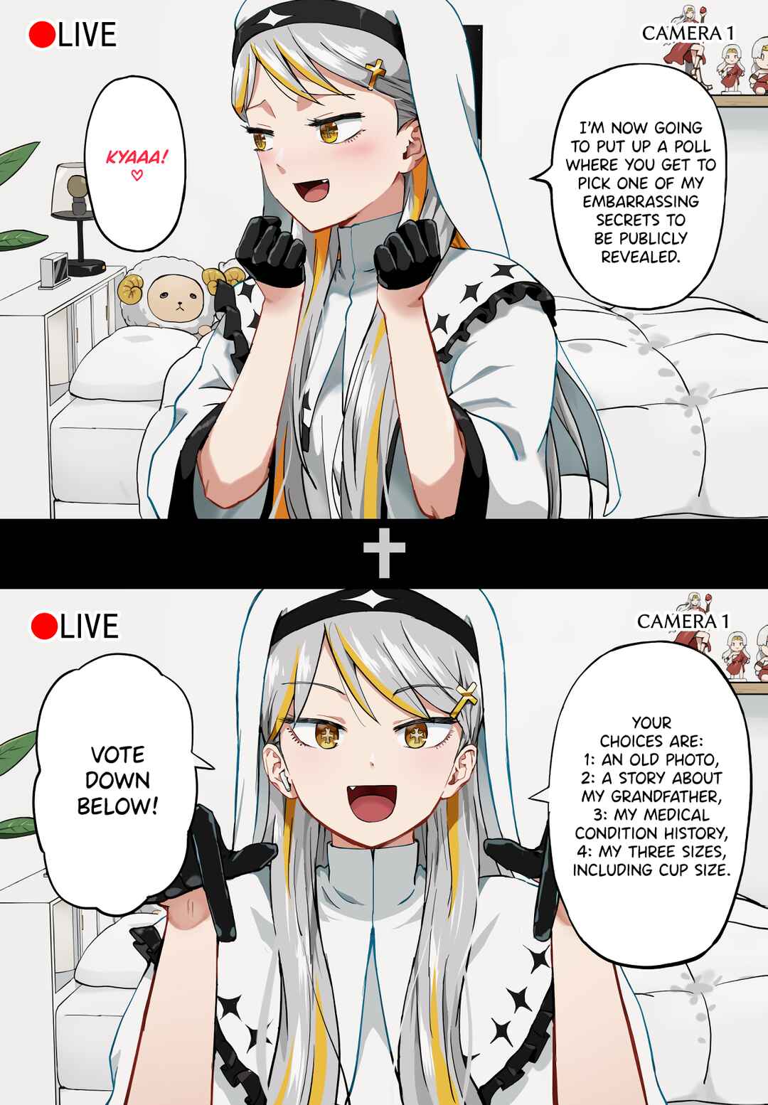 Kyuusai Kei Vtterer ✟ Messiah-chan Chapter 15 - Page 4