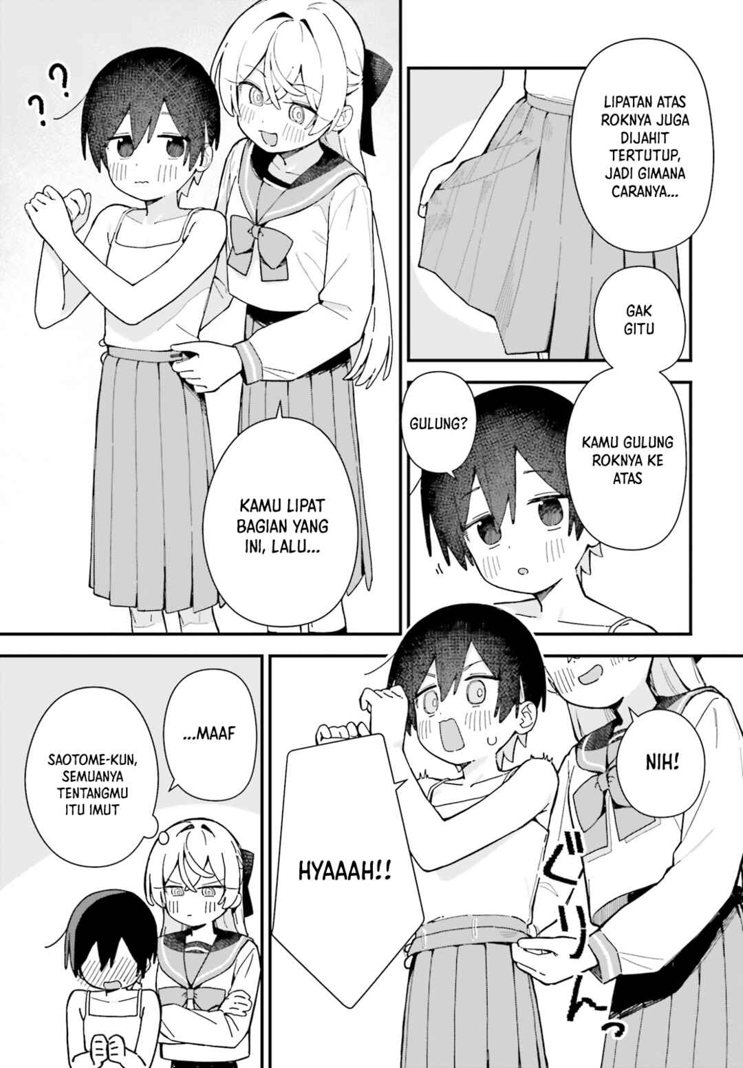 Kawaihara-senpai wa Kawaii (Saotome-kun) ga Suki! Chapter 2 - Page 9