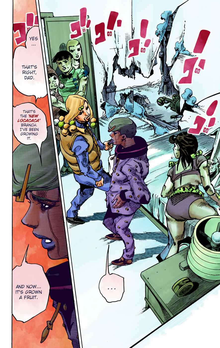JoJo no Kimyou na Bouken: Part 8 - JoJolion Color-ban Chapter 95 - Page 17