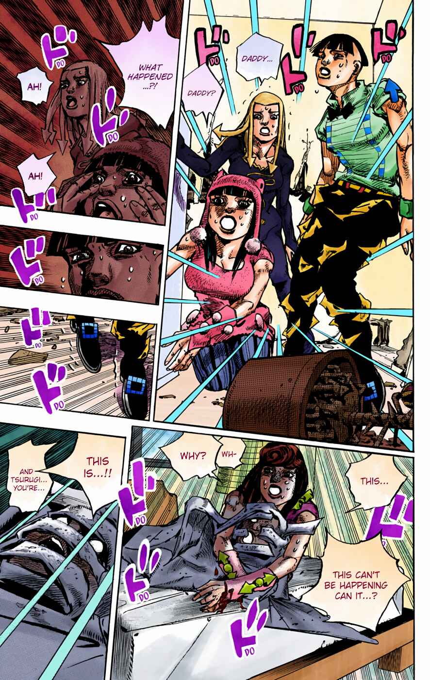 JoJo no Kimyou na Bouken: Part 8 - JoJolion Color-ban Chapter 95 - Page 35