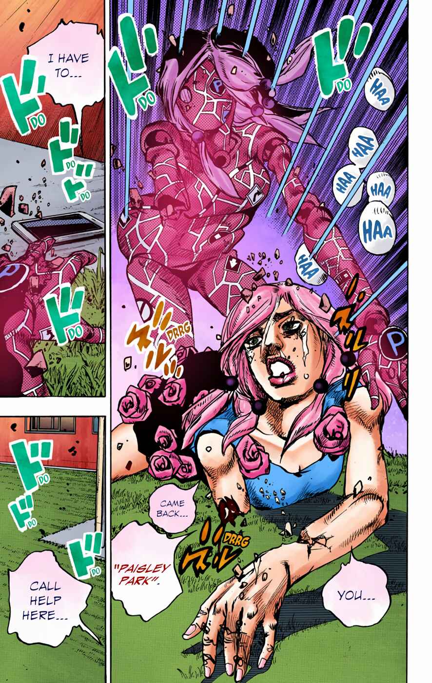 JoJo no Kimyou na Bouken: Part 8 - JoJolion Color-ban Chapter 95 - Page 42