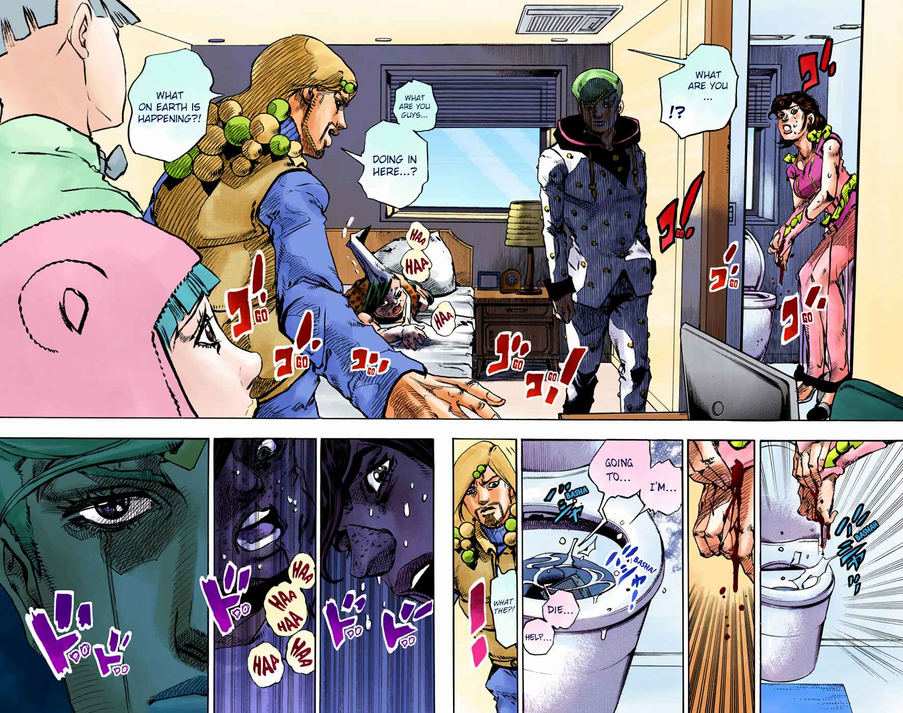JoJo no Kimyou na Bouken: Part 8 - JoJolion Color-ban Chapter 95 - Page 9