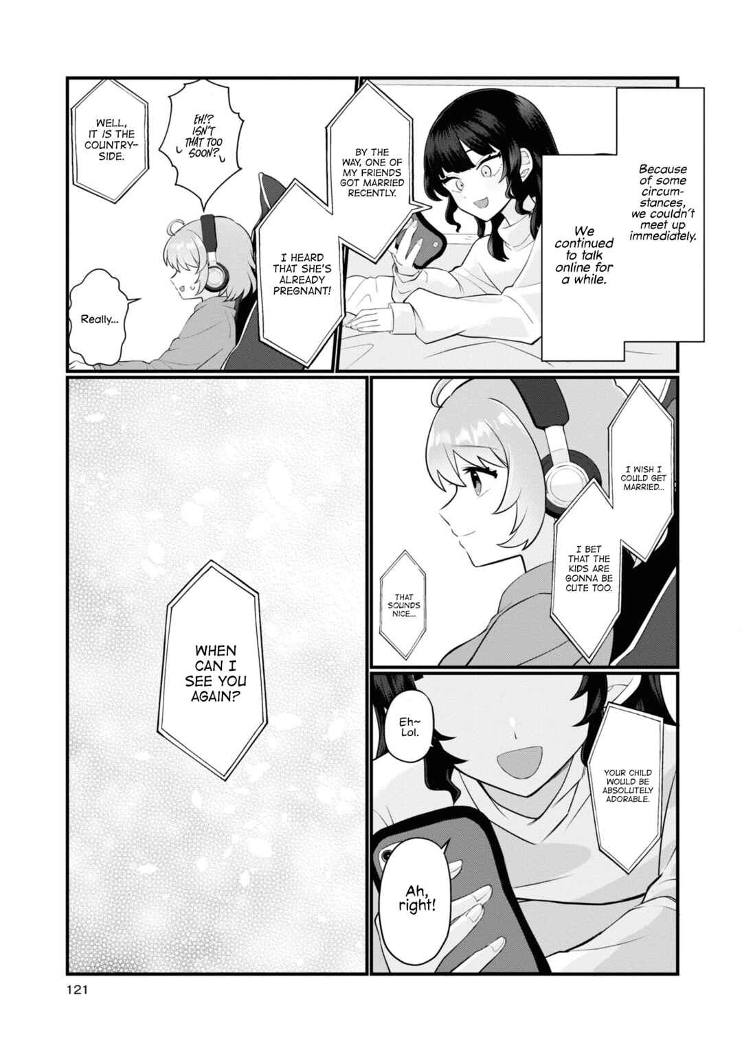Koharu to Minato: Watashi no Partner wa Onnanoko Chapter 10 - Page 21