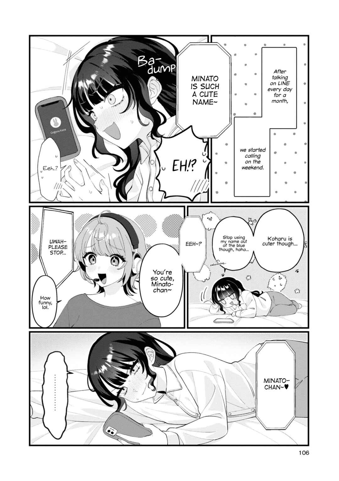 Koharu to Minato: Watashi no Partner wa Onnanoko Chapter 10 - Page 6