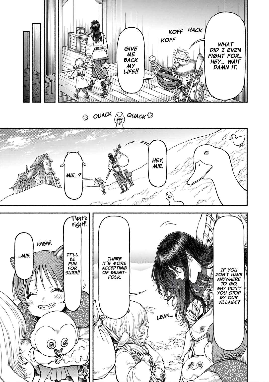Onna Kishi to Kemomimi no Ko Chapter 52 - Page 11
