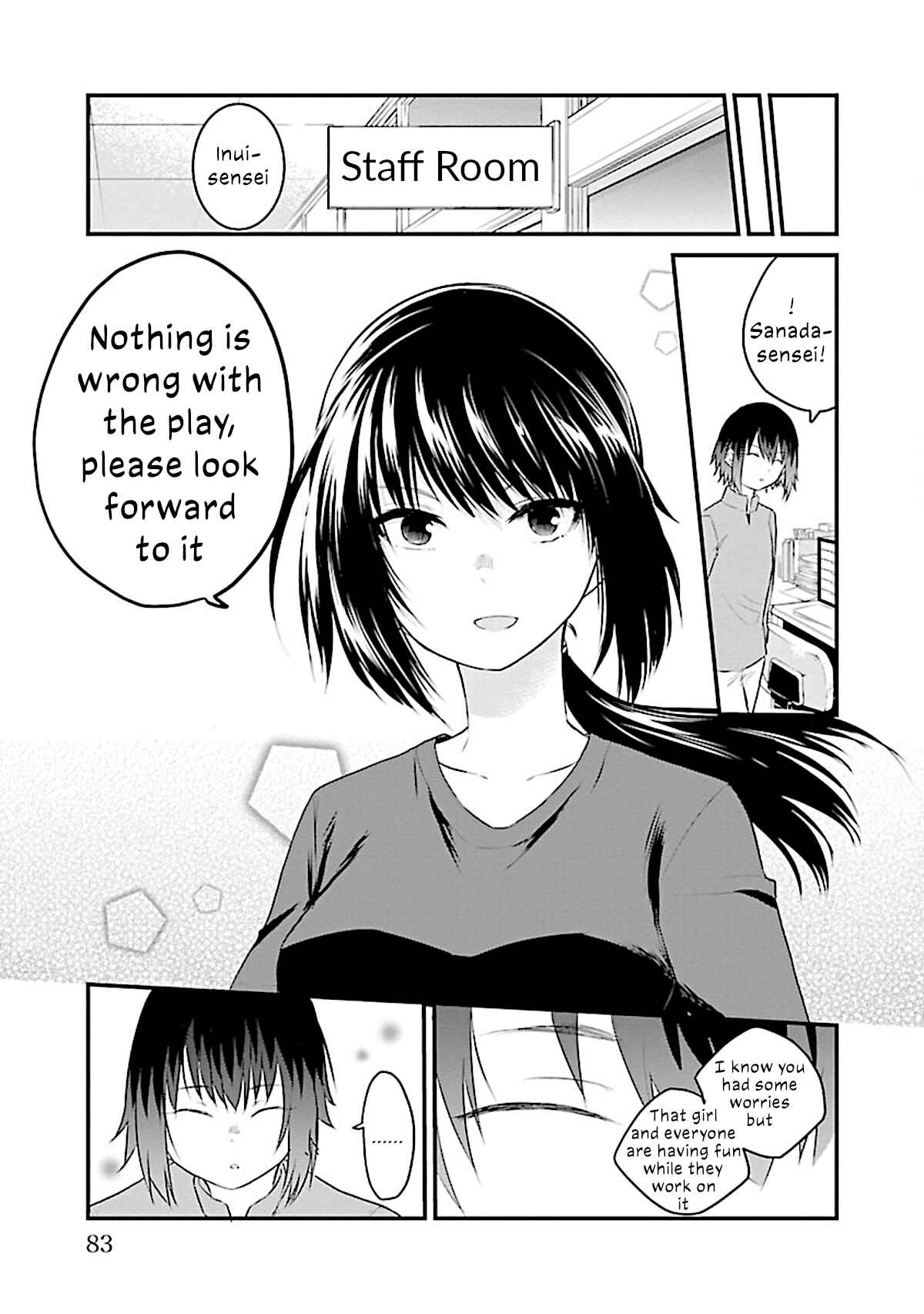 Koe ga dasenai Shoujo wa "Kanojo ga Yasashisugiru" to Omotte iru Chapter 50 - Page 8