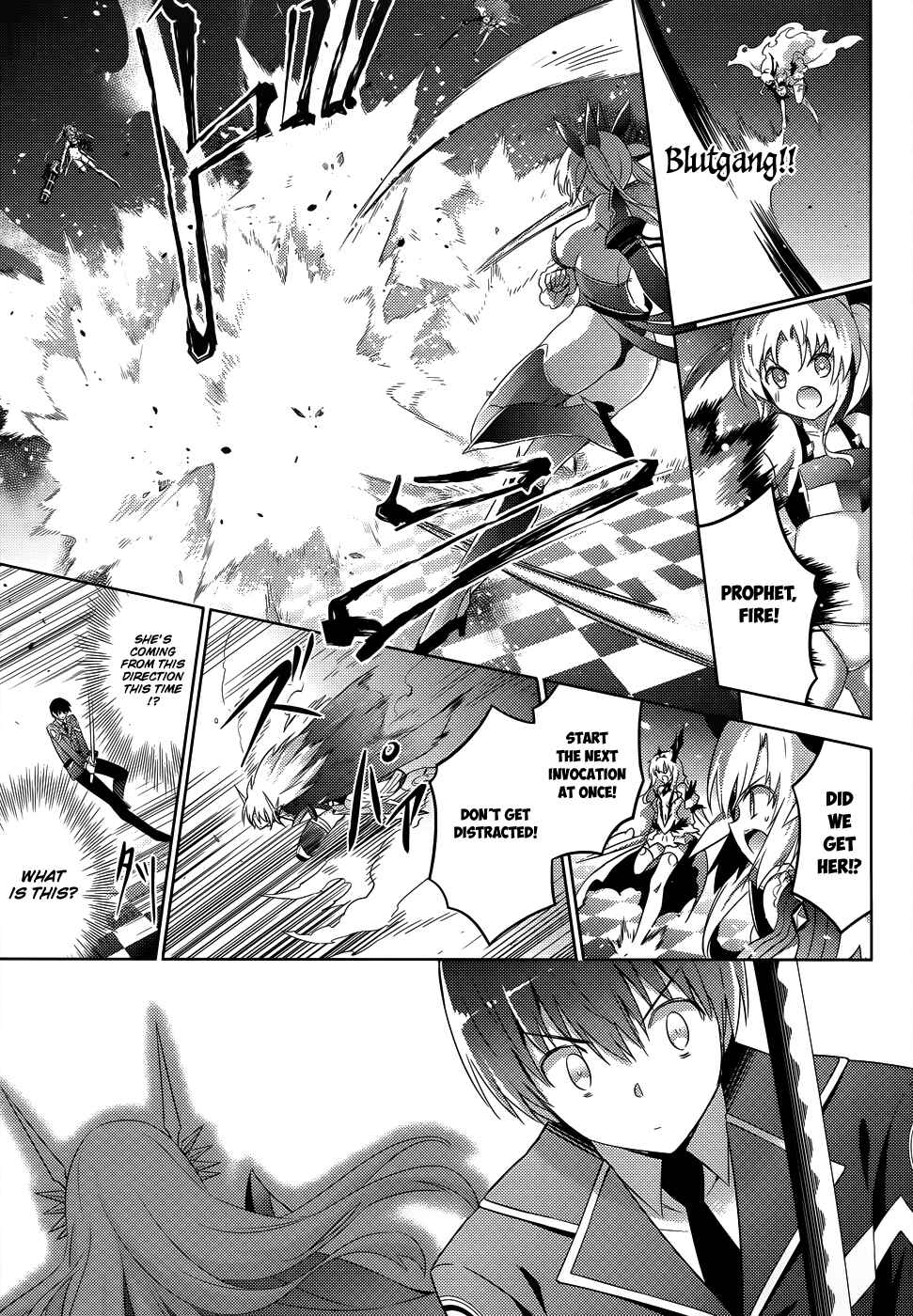 Magika no Kenshi to Shoukan Maou Chapter 25 - Page 7