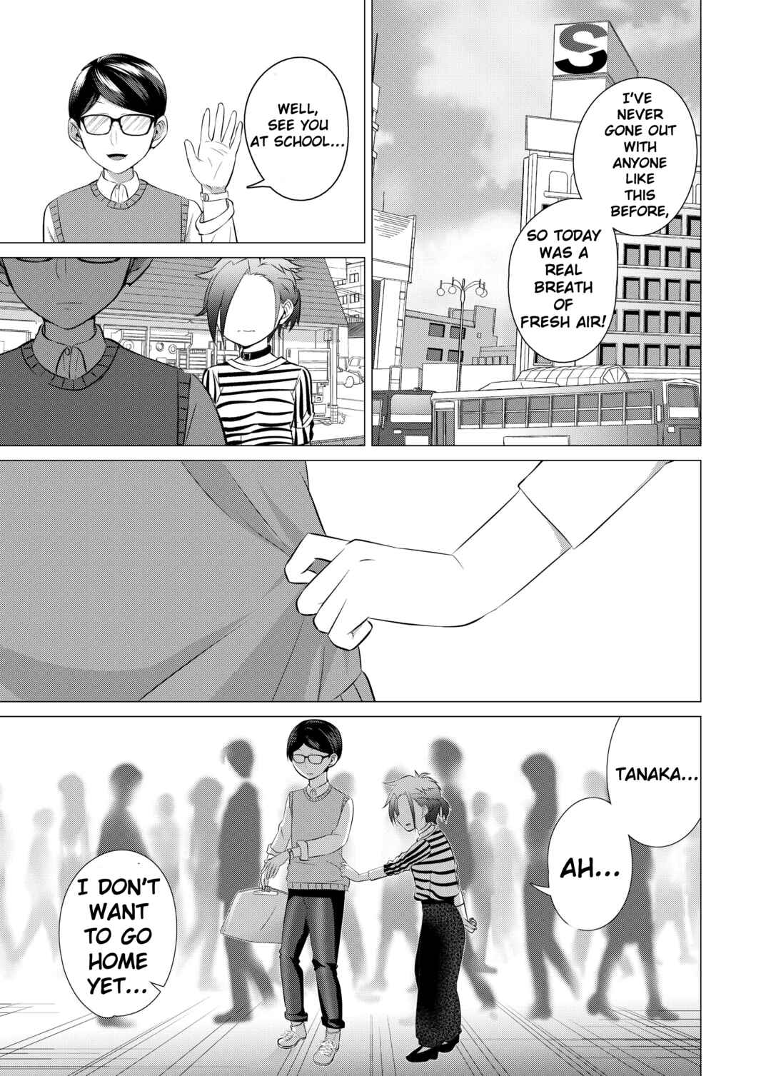 Yankee-chan ga Jimi Megane ni Koisuru Hanashi Chapter 8 - Page 1