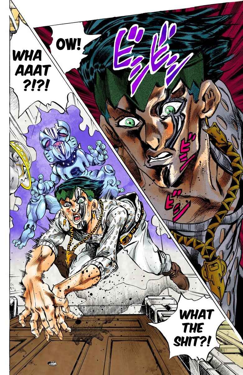 JoJo no Kimyou na Bouken: Part 4 - Diamond wa Kudakenai Color-ban Chapter 149 - Page 5