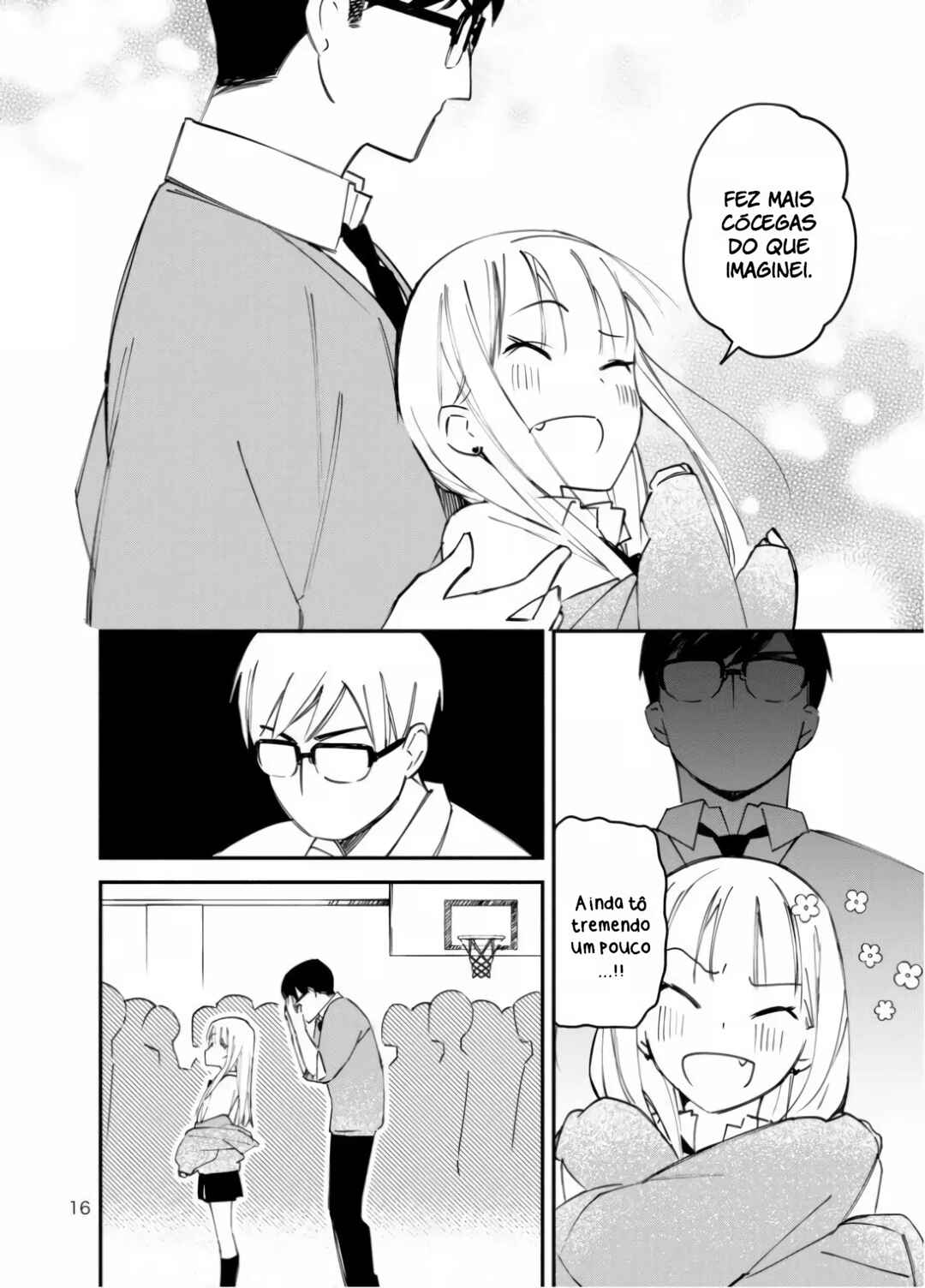 A Story About A Gyaru Behind His Seat Who Keeps Touching His Back Chapter ? - Page 17