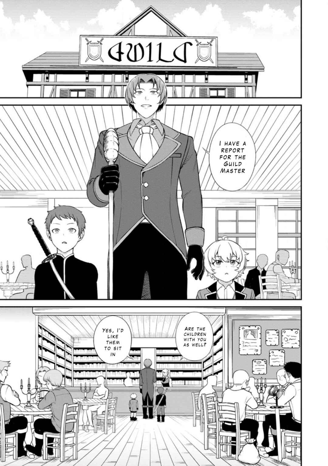 Tensei Shitara Sainou ga Atta Ken ~Isekai Itte mo Doryoku Suru~ Chapter 4.1 - Page 1