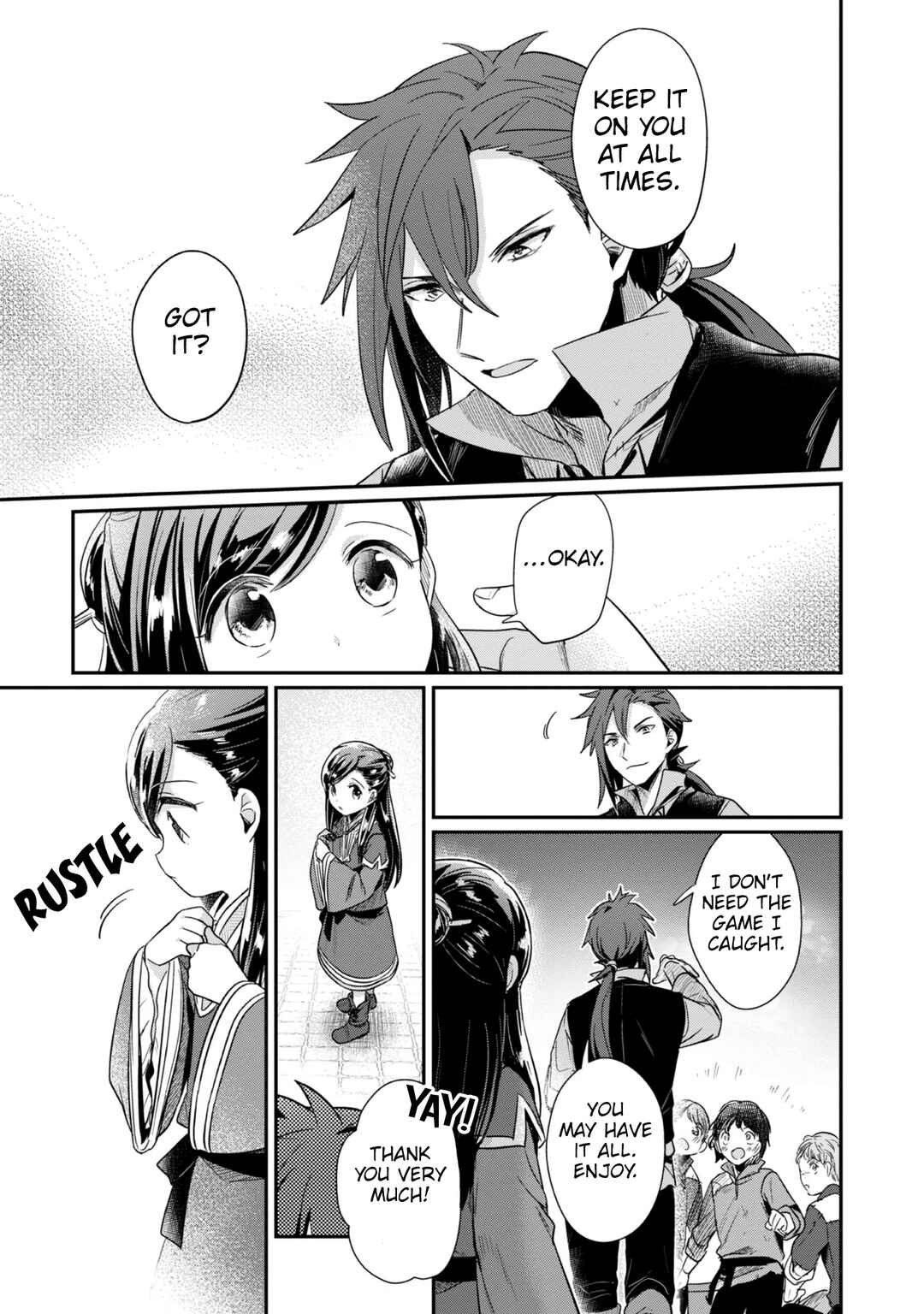 Honzuki no Gekokujou: Shisho ni Naru tame ni wa Shudan o Erandeiraremasen—Dai-2 Bu: Hon no Tamenara Miko ni Naru! Chapter 50 - Page 12