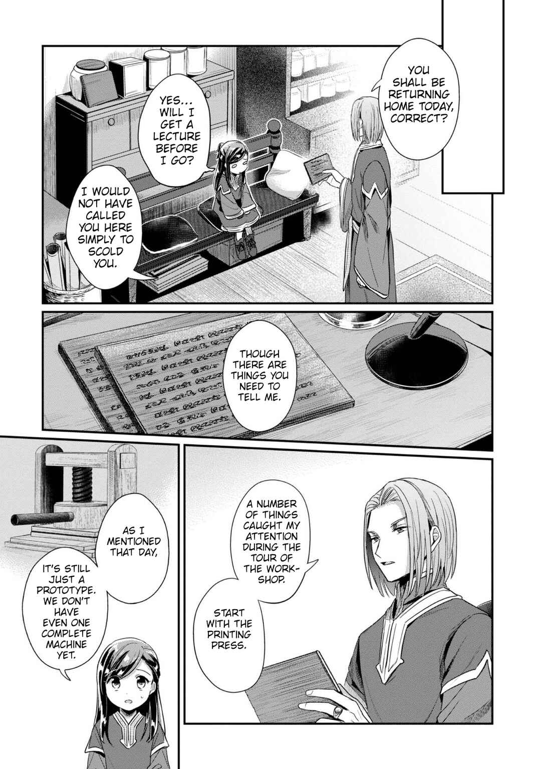 Honzuki no Gekokujou: Shisho ni Naru tame ni wa Shudan o Erandeiraremasen—Dai-2 Bu: Hon no Tamenara Miko ni Naru! Chapter 50 - Page 18