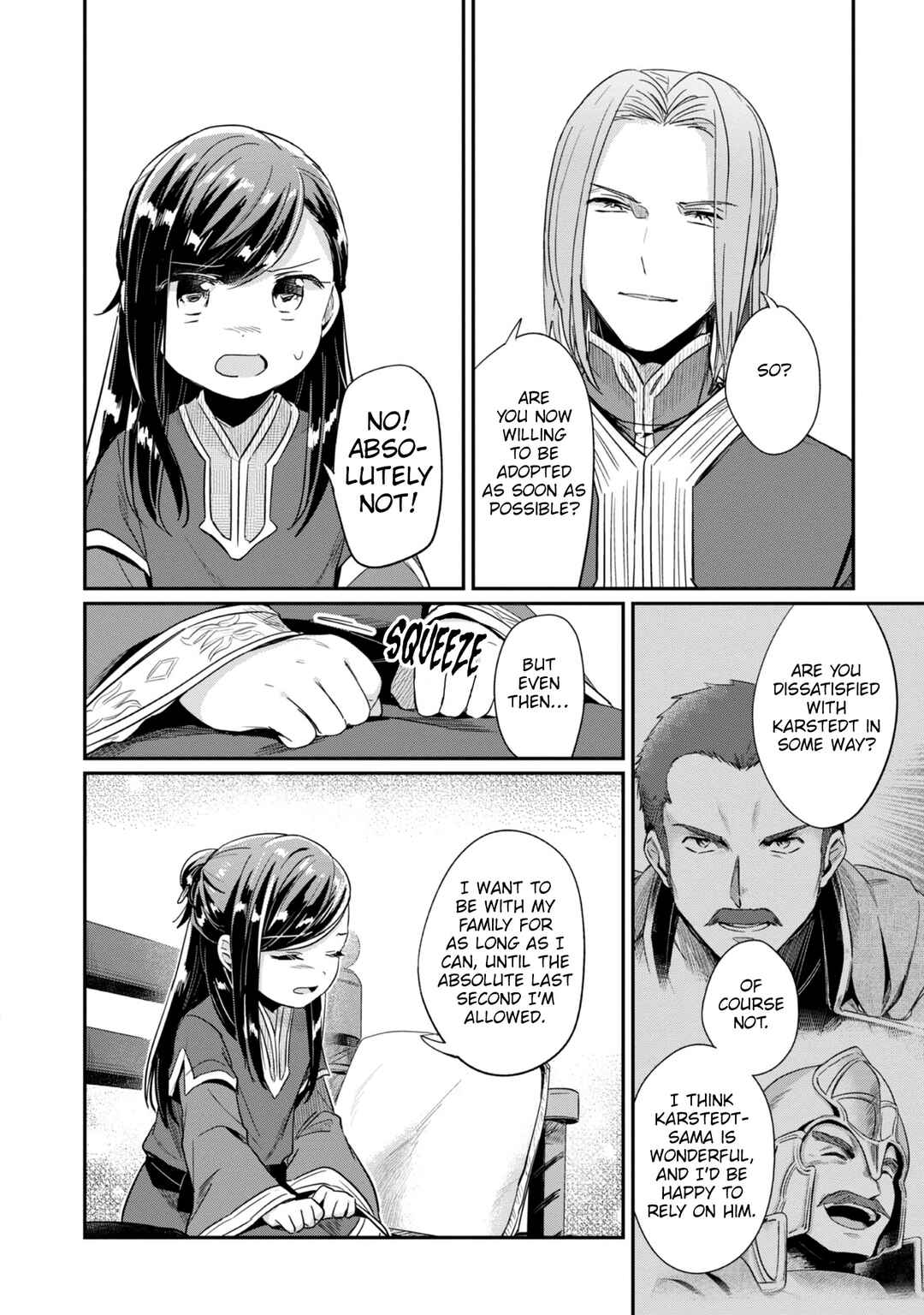Honzuki no Gekokujou: Shisho ni Naru tame ni wa Shudan o Erandeiraremasen—Dai-2 Bu: Hon no Tamenara Miko ni Naru! Chapter 50 - Page 23