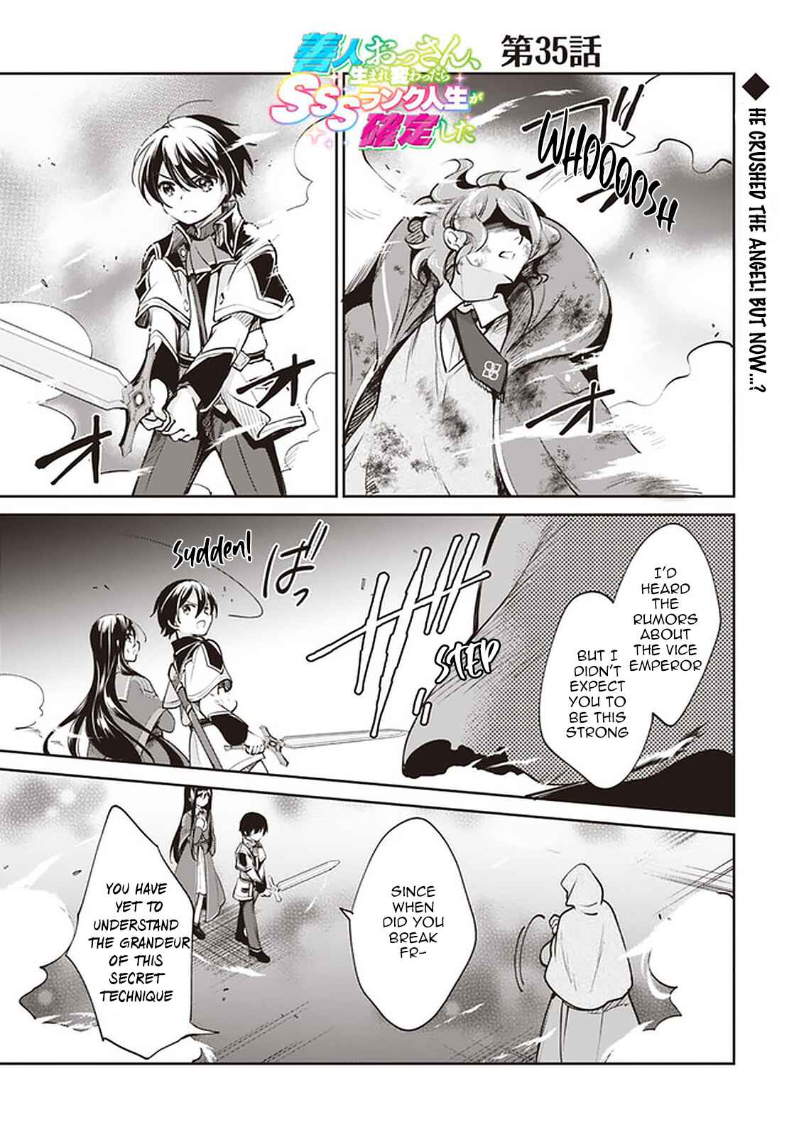 Zennin Ossan, Umarekawattara SSS Rank Jinsei ga Kakutei Shita Chapter 35 - Page 2