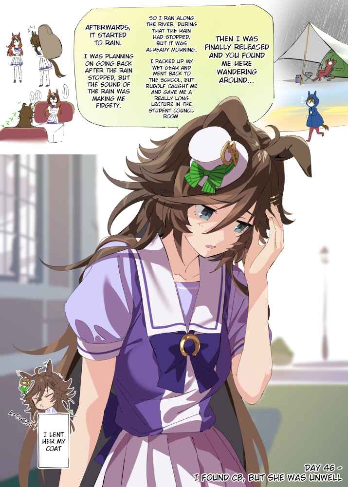 Uma Musume Pretty Derby - 100 nichigo Cb no tantō ni naru tore-na- Chapter 46 - Page 1