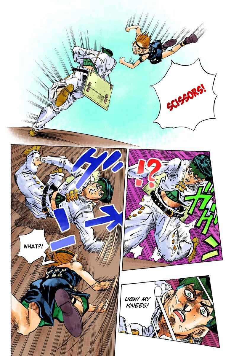 JoJo no Kimyou na Bouken: Part 4 - Diamond wa Kudakenai Color-ban Chapter 109 - Page 18