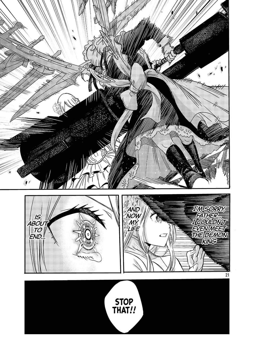 Koushaku Reijou no Rouraku Mission ~Maou to no Seiryaku Kekkon ga, Jinrui Saigo no Kirifuda desu!... tte, Maou ga Onnanoko no Baai wa Dou Sureba Ii no desu ka!?~ Chapter 1 - Page 21