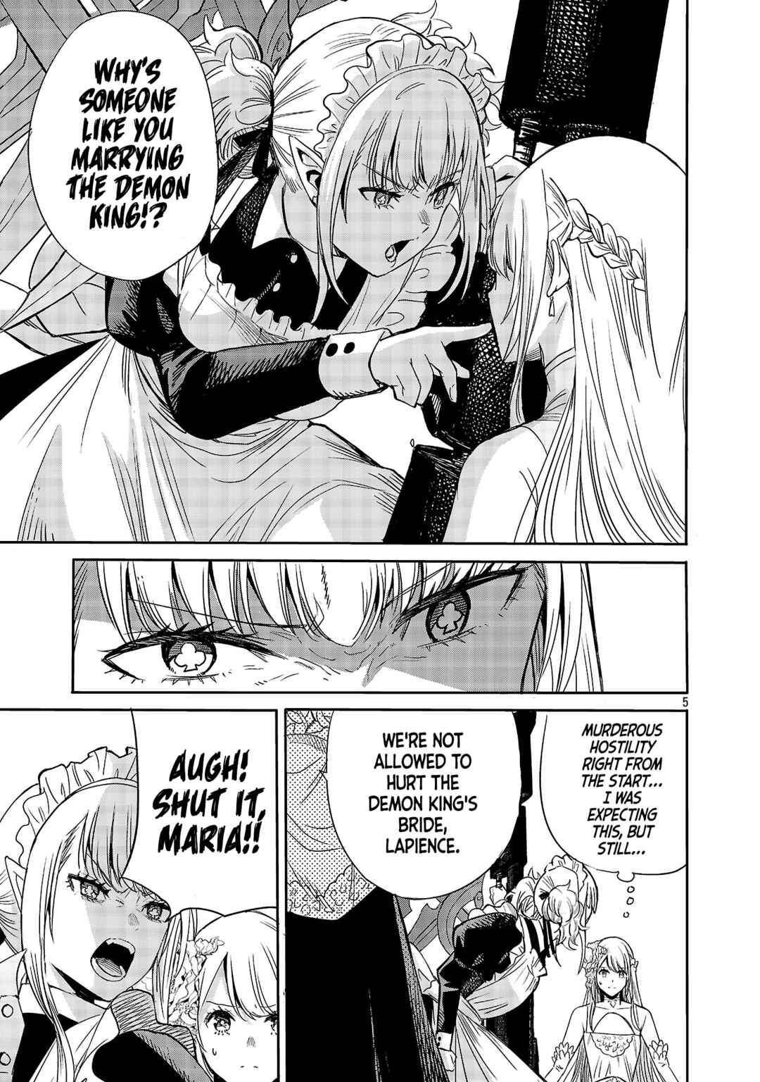 Koushaku Reijou no Rouraku Mission ~Maou to no Seiryaku Kekkon ga, Jinrui Saigo no Kirifuda desu!... tte, Maou ga Onnanoko no Baai wa Dou Sureba Ii no desu ka!?~ Chapter 1 - Page 6