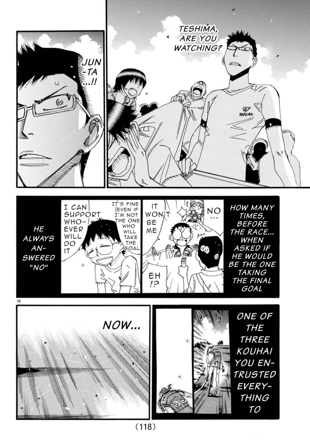Yowamushi Pedal Chapter 539 - Page 13