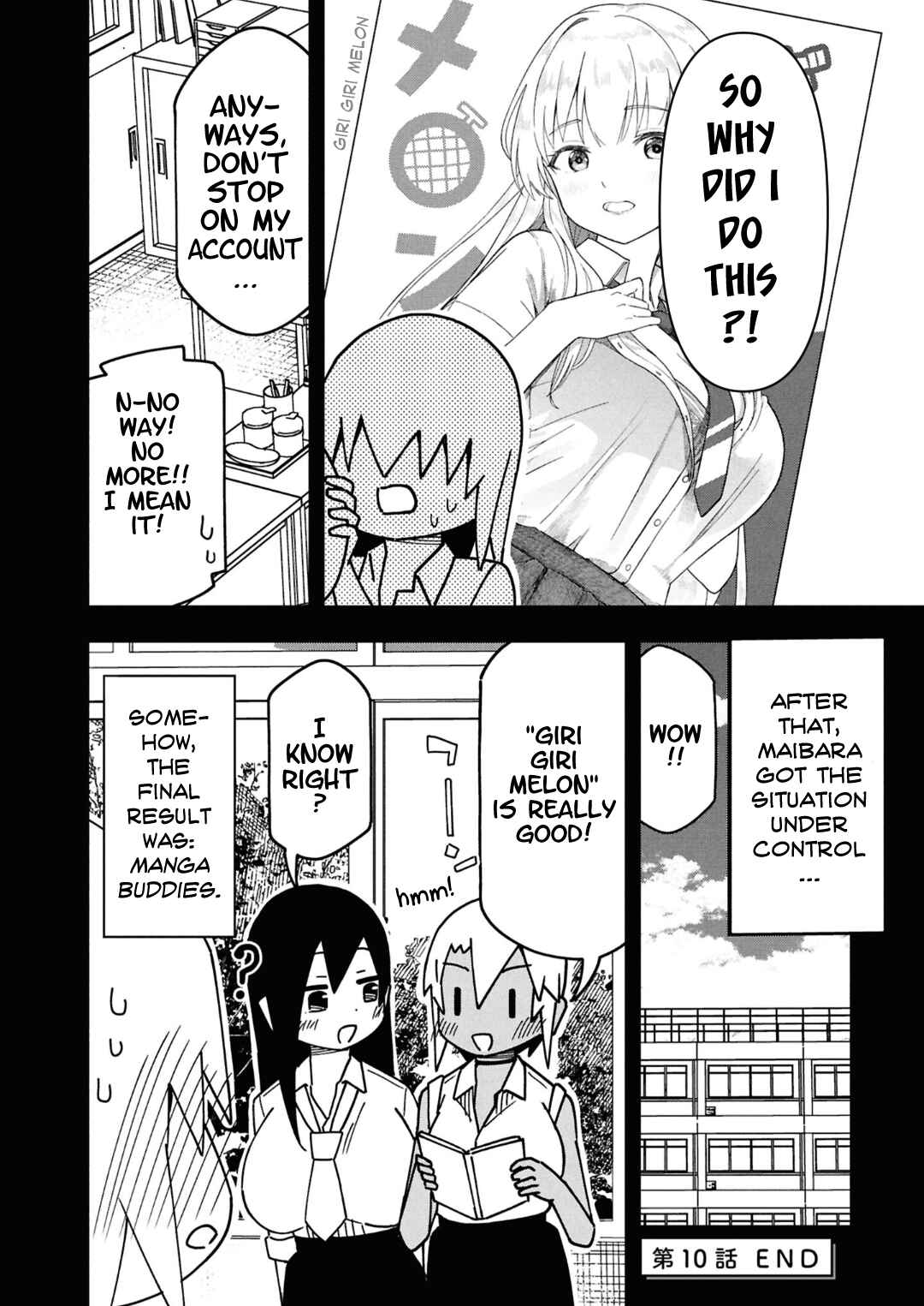 Maibara-kun wa Tsuyotsuyo Gal Kara Hanarerarenai Chapter 10 - Page 10