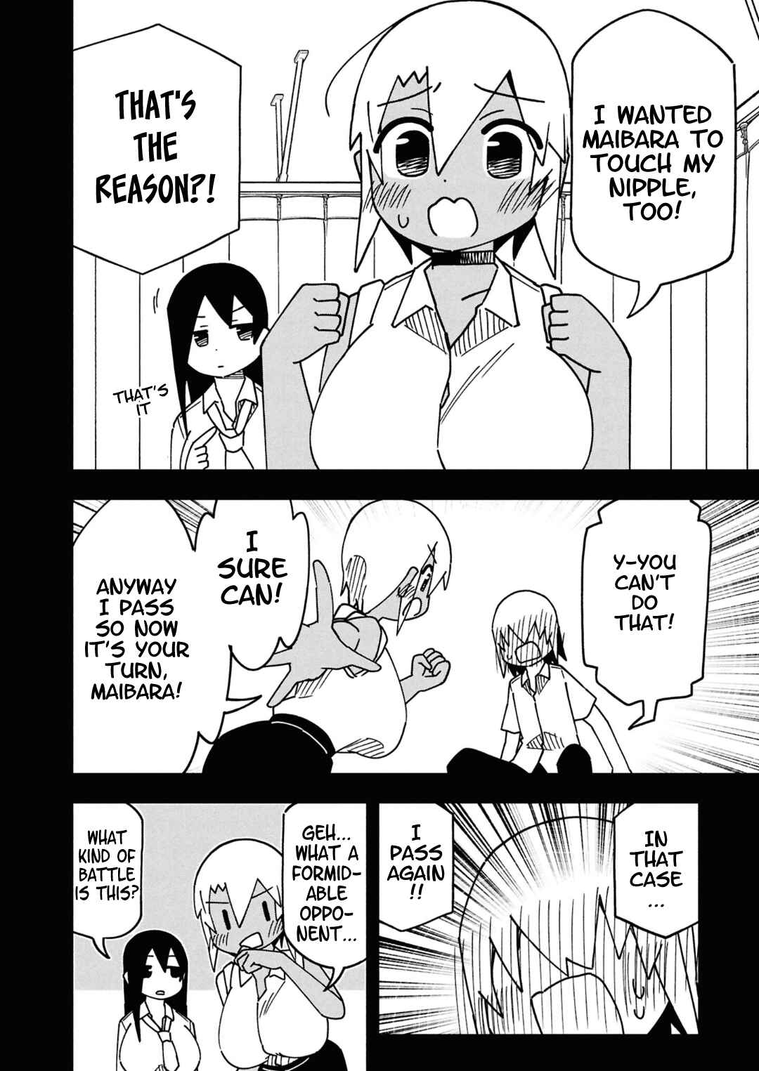 Maibara-kun wa Tsuyotsuyo Gal Kara Hanarerarenai Chapter 10 - Page 4