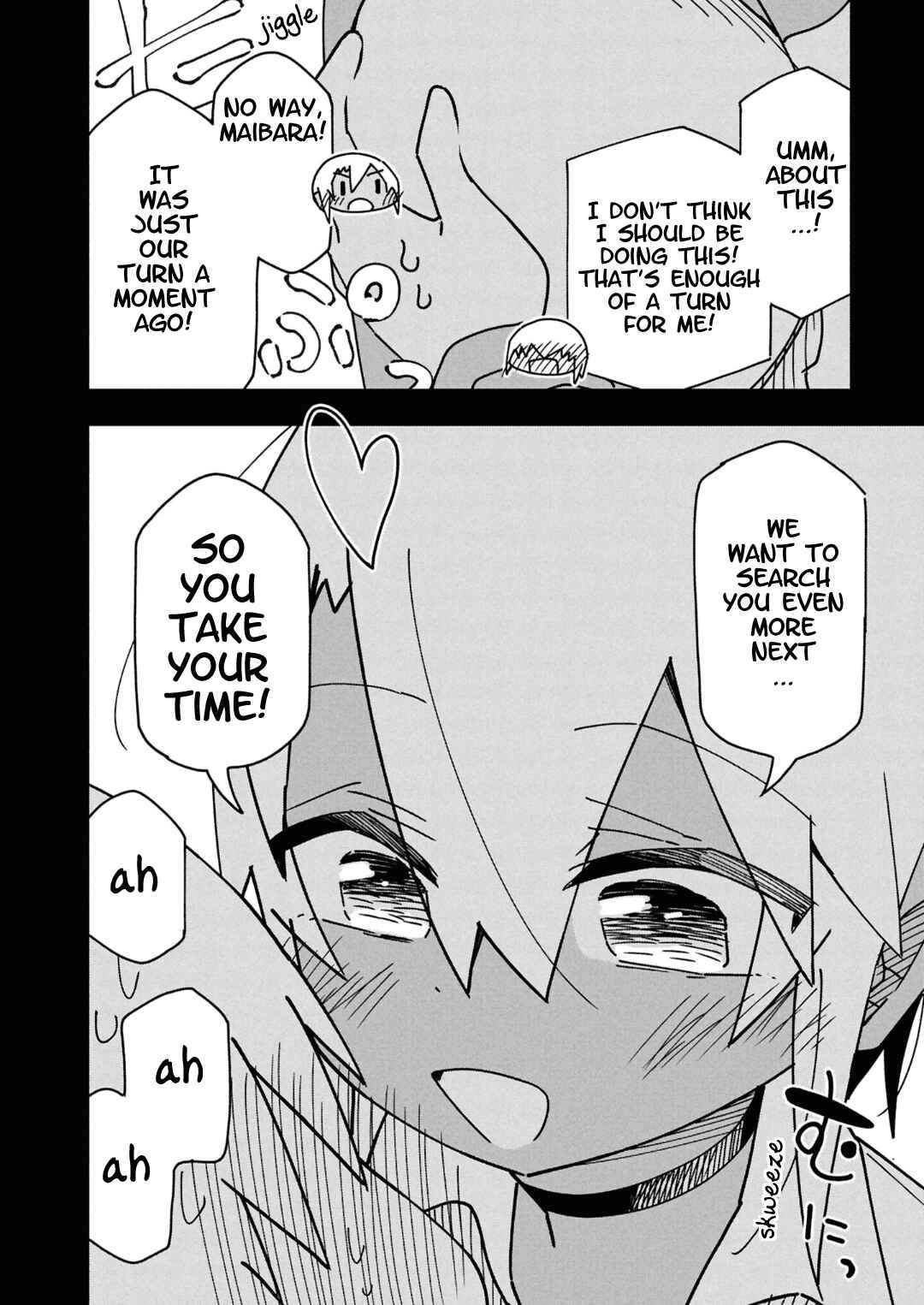 Maibara-kun wa Tsuyotsuyo Gal Kara Hanarerarenai Chapter 10 - Page 8
