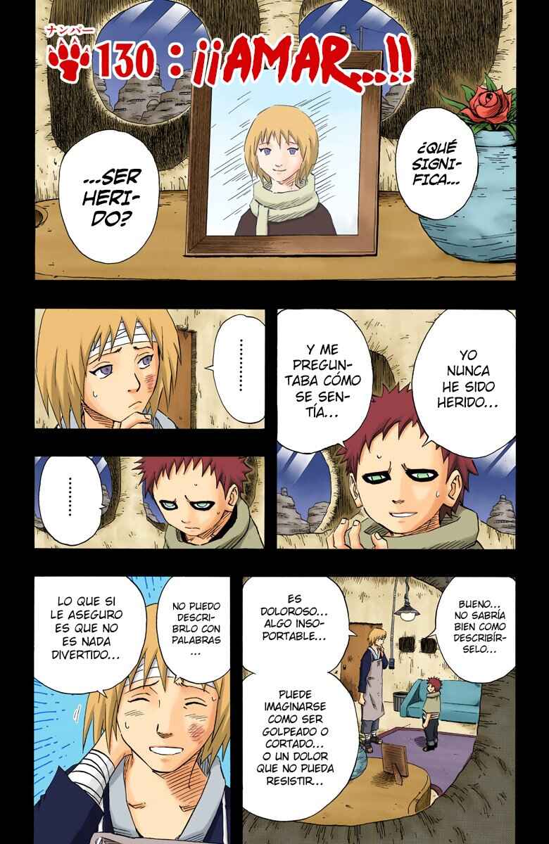 Naruto (Official Colored) Chapter 130 - Page 1