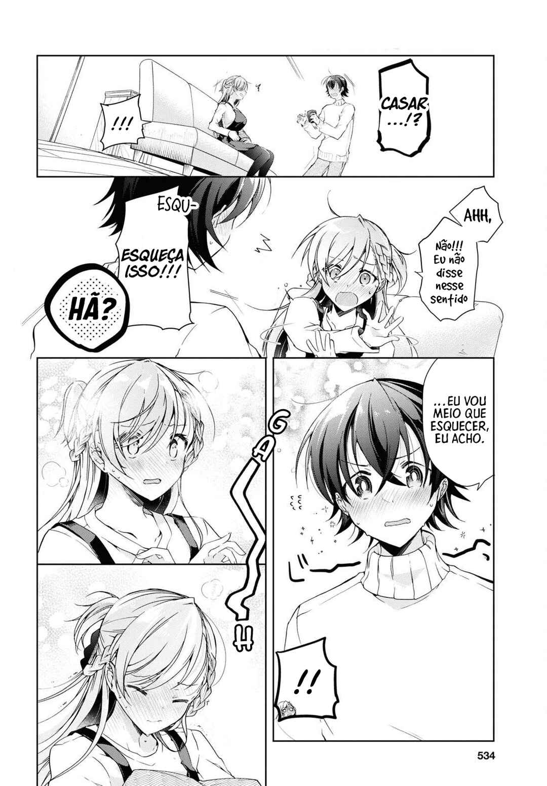 Isshiki-san wa Koi wo Shiritai. Chapter 17 - Page 22