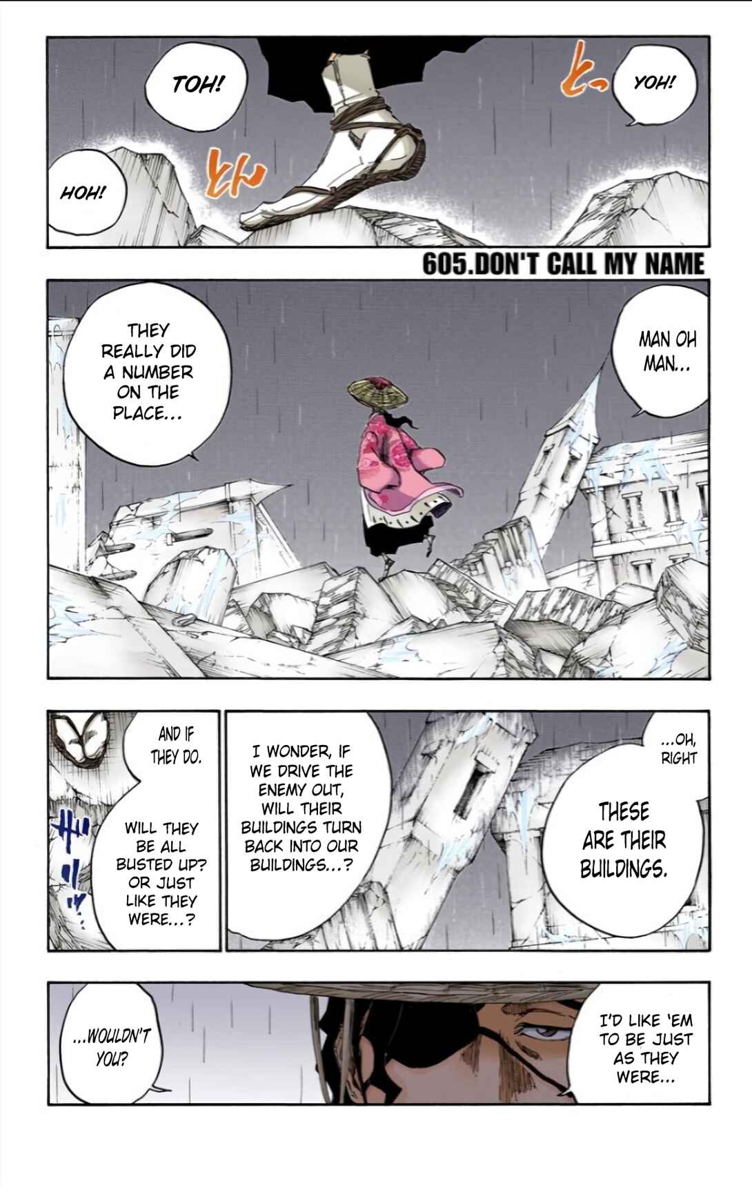 Bleach (Official Colored) Chapter 605 - Page 1