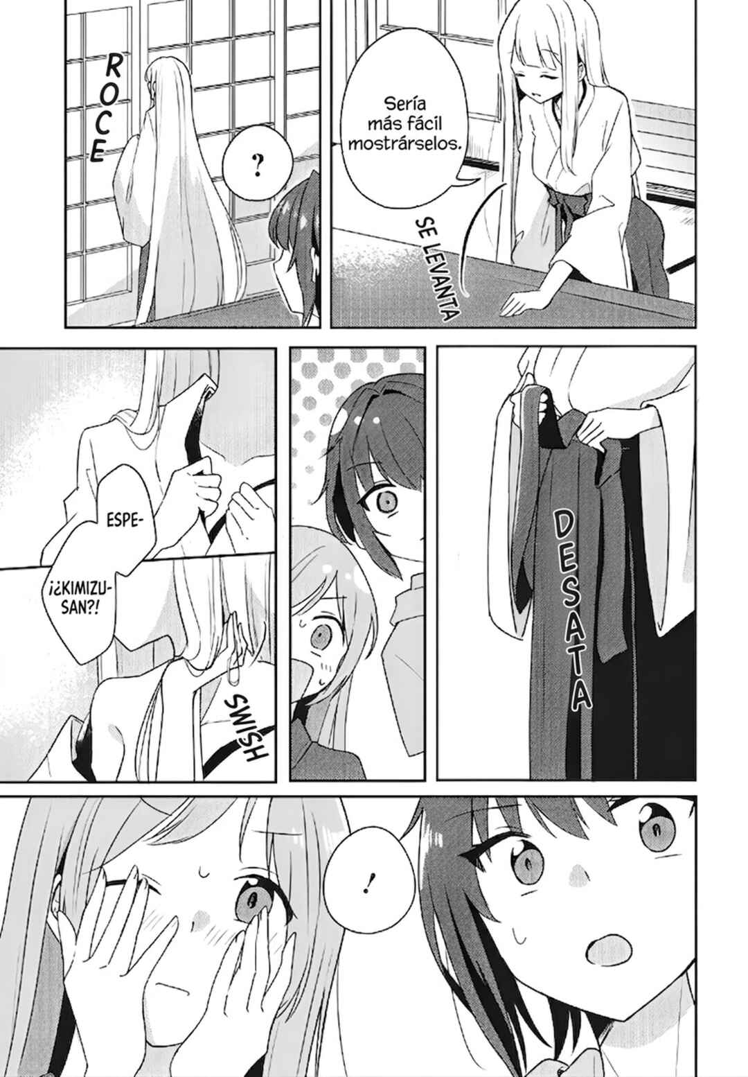 Osananajimi wa, Nyaa to Naite Skirt no Naka Chapter 6 - Page 18
