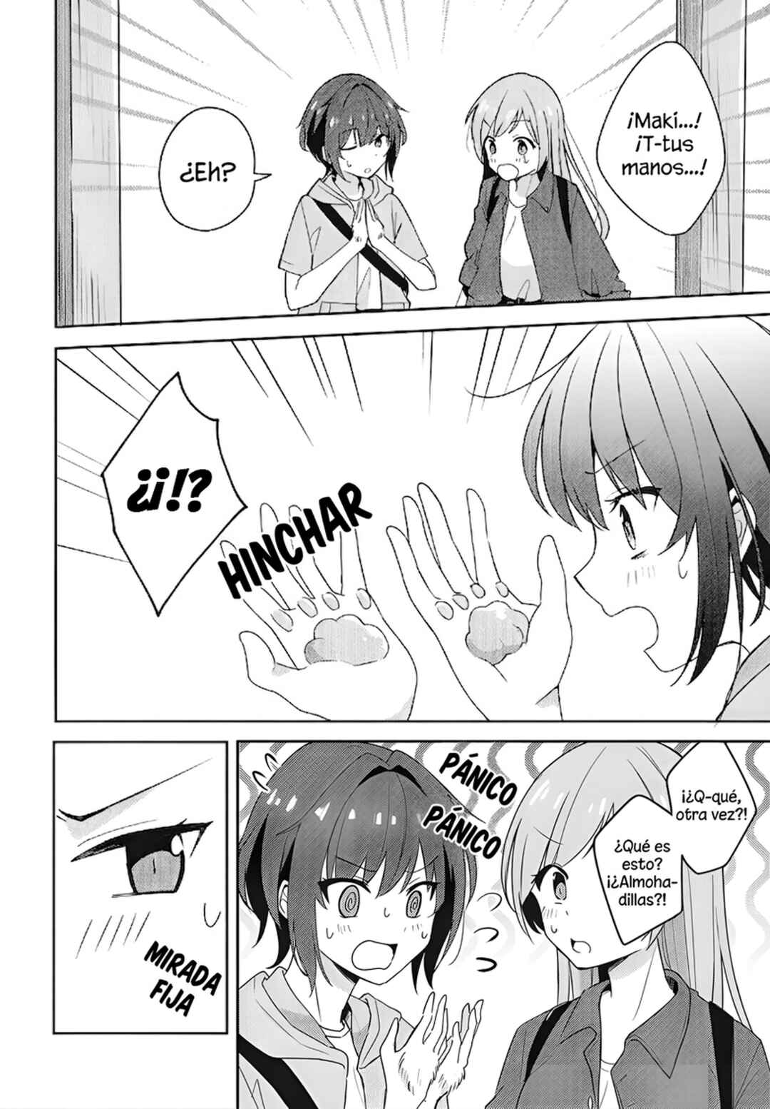 Osananajimi wa, Nyaa to Naite Skirt no Naka Chapter 6 - Page 8