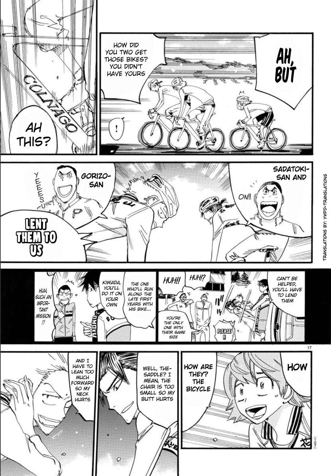 Yowamushi Pedal Chapter 699 - Page 13