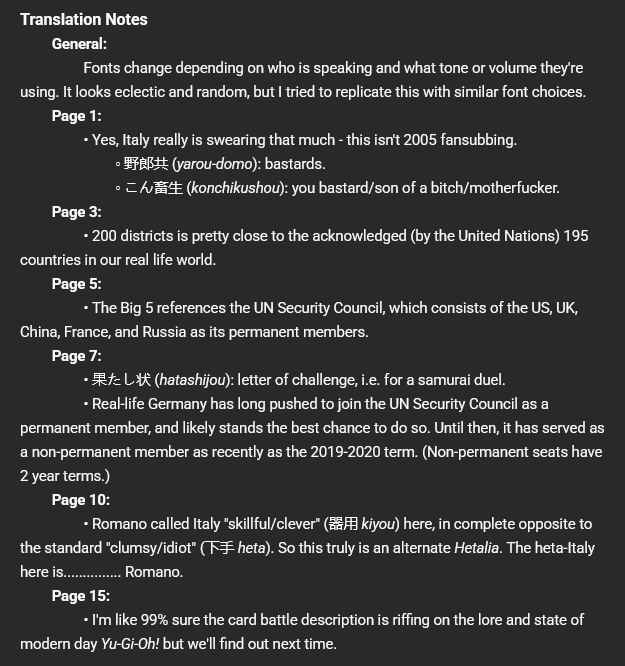 Hetalia World★Stars: Gangsta Chapter 1 - Page 16