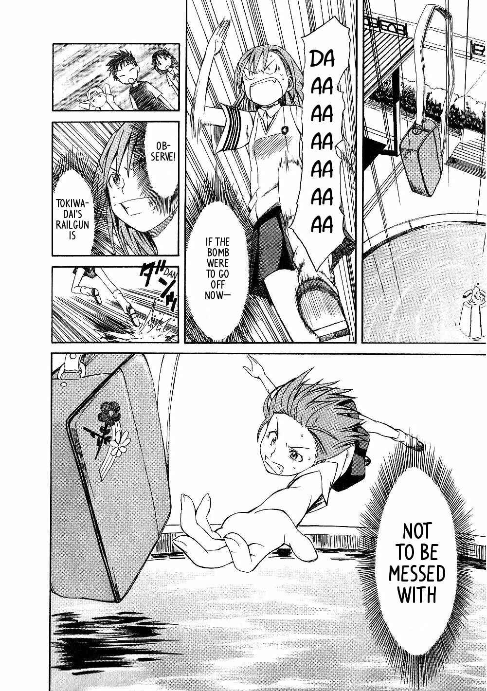 Toaru Majutsu no Index Gaiden: Toaru Kagaku no Railgun Chapter 2 - Page 16