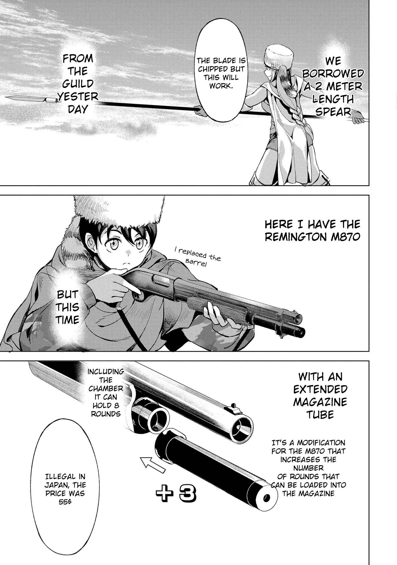 Hokkaidou no Gen'eki Hunter ga Isekai ni Hourikomarete Mita ~Elf Yome to Meguru Isekai Shuryou Life~ Chapter 4 - Page 17