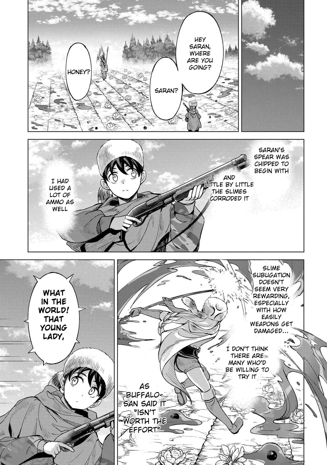 Hokkaidou no Gen'eki Hunter ga Isekai ni Hourikomarete Mita ~Elf Yome to Meguru Isekai Shuryou Life~ Chapter 4 - Page 25