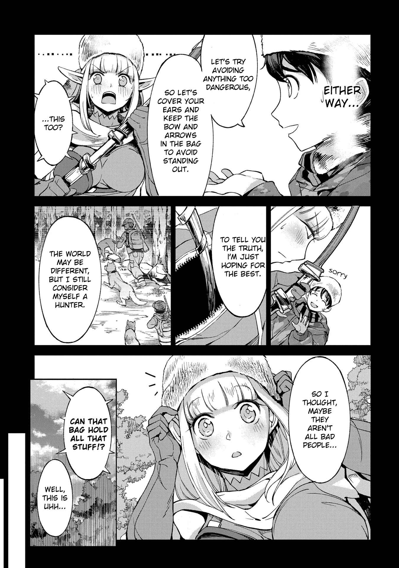 Hokkaidou no Gen'eki Hunter ga Isekai ni Hourikomarete Mita ~Elf Yome to Meguru Isekai Shuryou Life~ Chapter 4 - Page 5