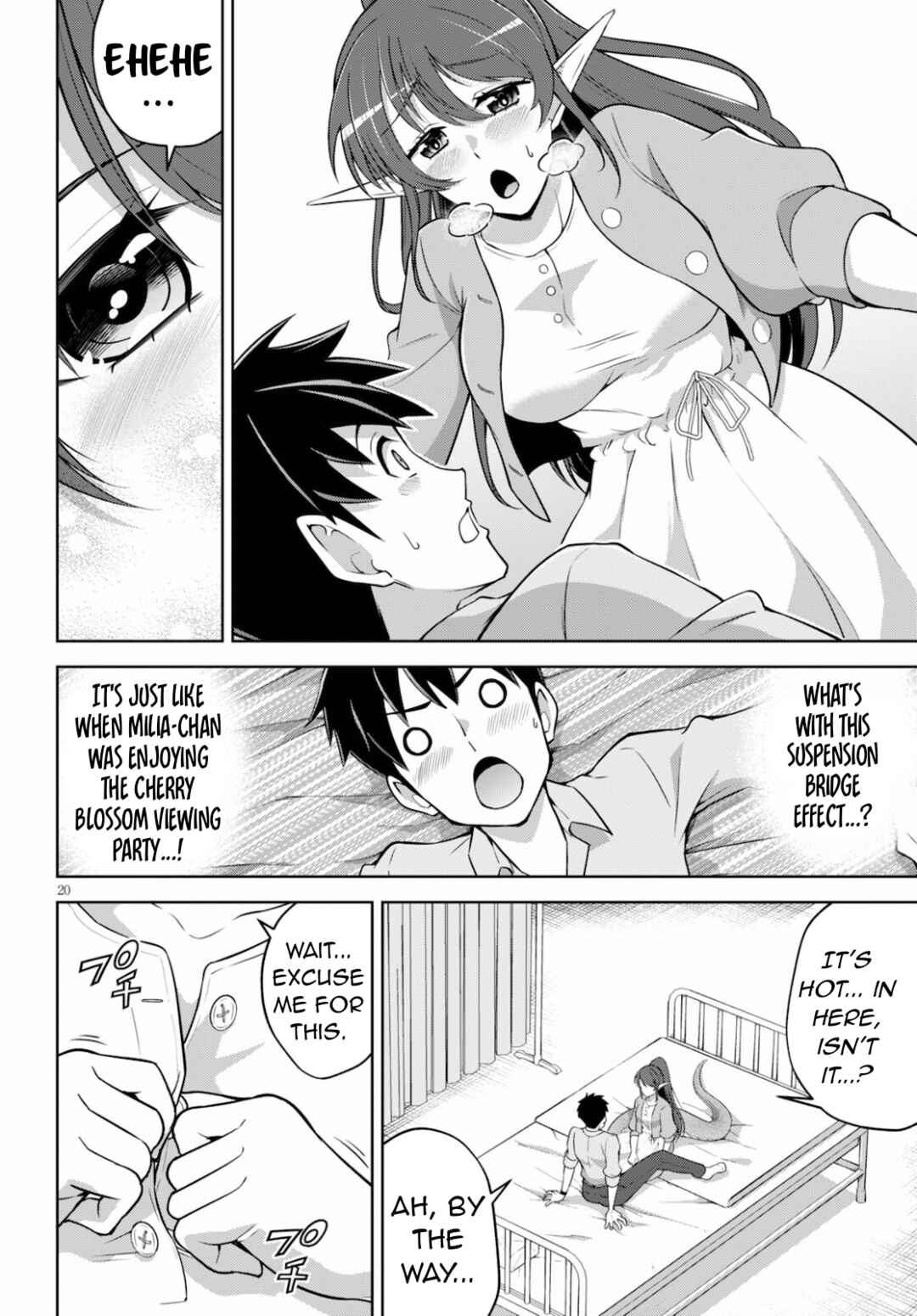 Shakaijin ga Kizuku Ajin Harem: Toudo 200% no Ecchi na Romcom wo Anata ni Chapter 3 - Page 21