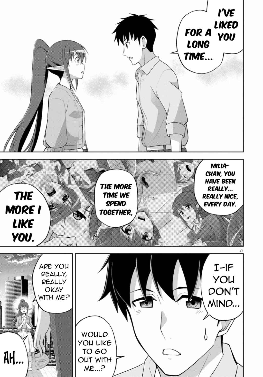 Shakaijin ga Kizuku Ajin Harem: Toudo 200% no Ecchi na Romcom wo Anata ni Chapter 3 - Page 28