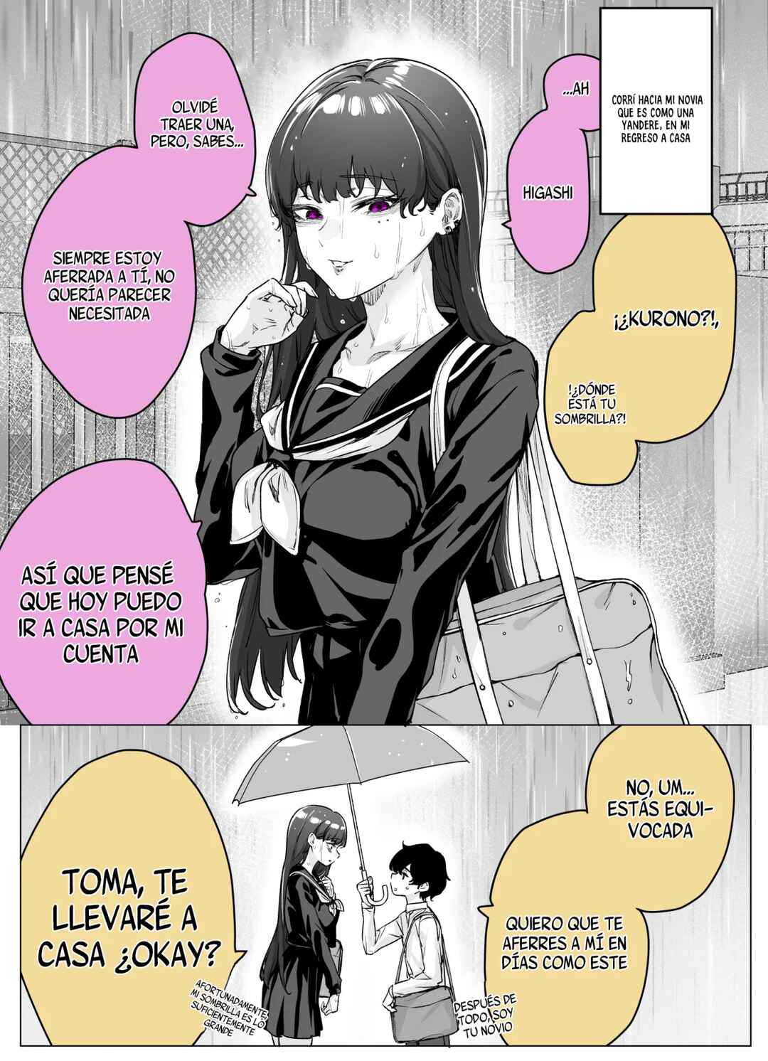 I Thought She Was a Yandere, but Apparently She's Even Worse Chapter 15 - Page 1