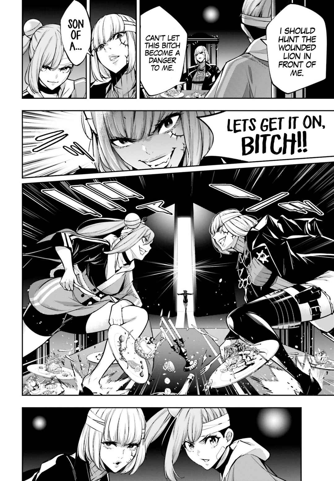 Majo Taisen - 32-nin no Isai no Majo wa Koroshiau Chapter 43 - Page 20