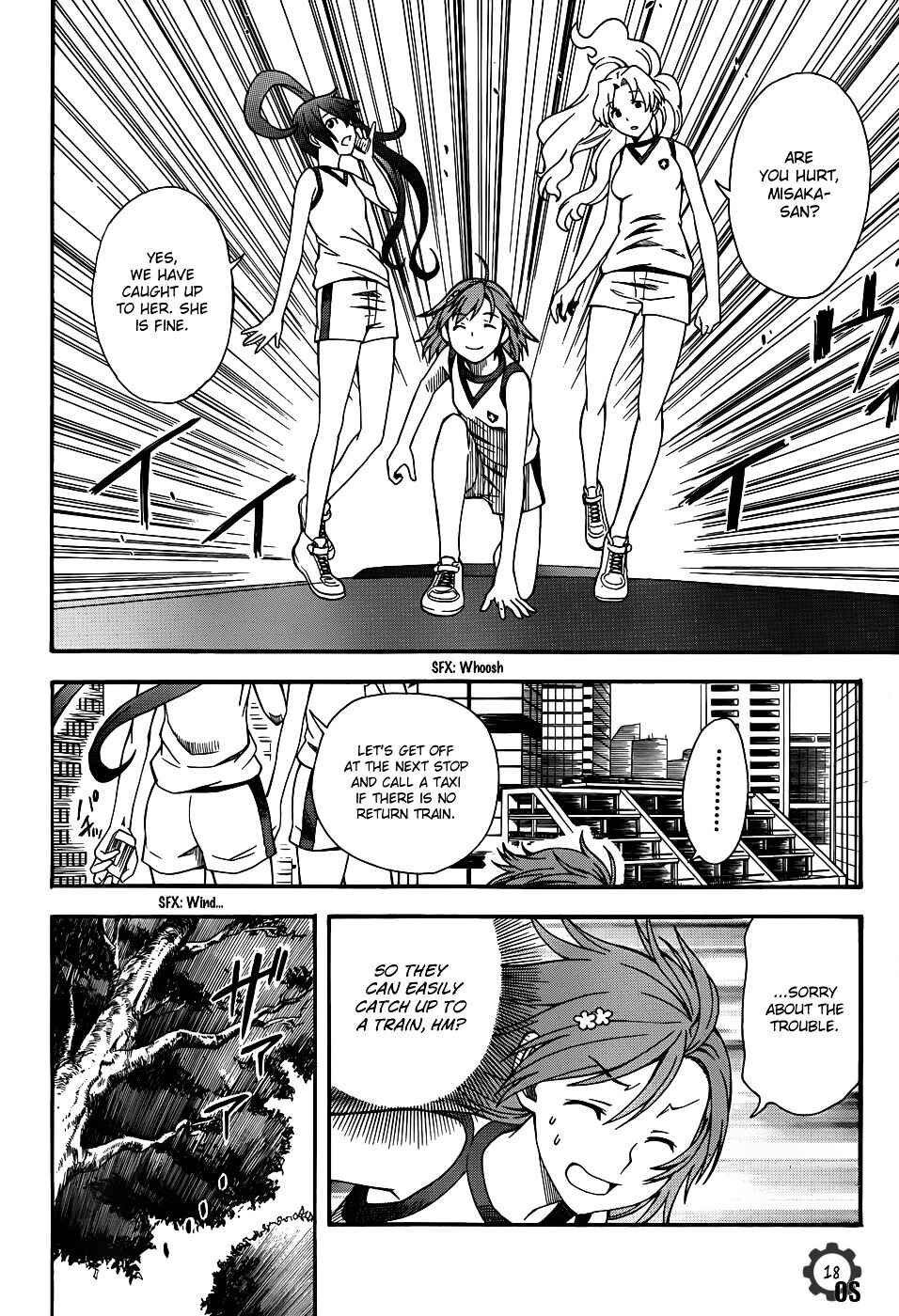 Toaru Majutsu no Index Gaiden: Toaru Kagaku no Railgun Chapter 50 - Page 18