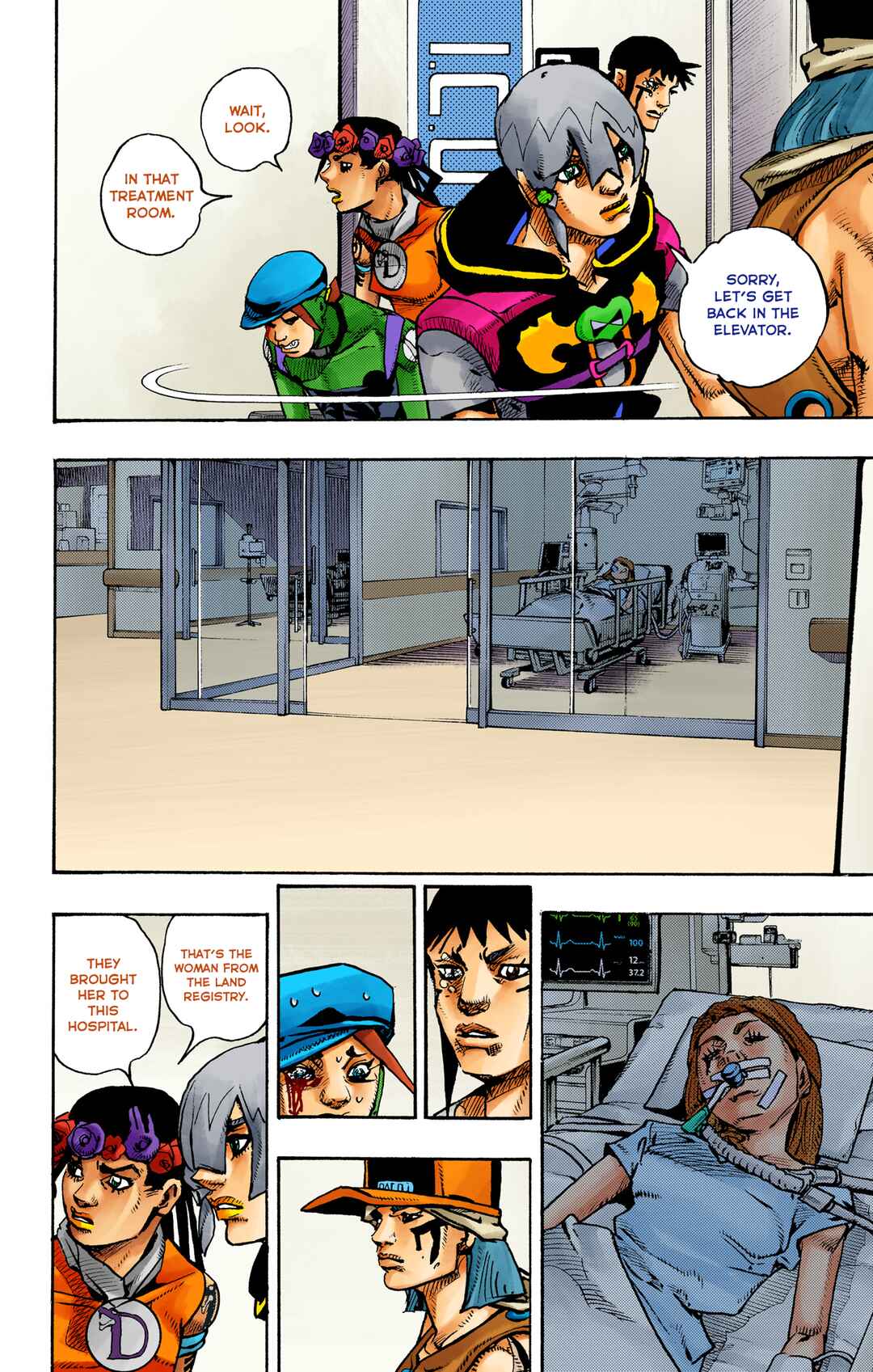 JoJo no Kimyou na Bouken Dai-9-bu: The JOJOLands Color-ban Chapter 16 - Page 32