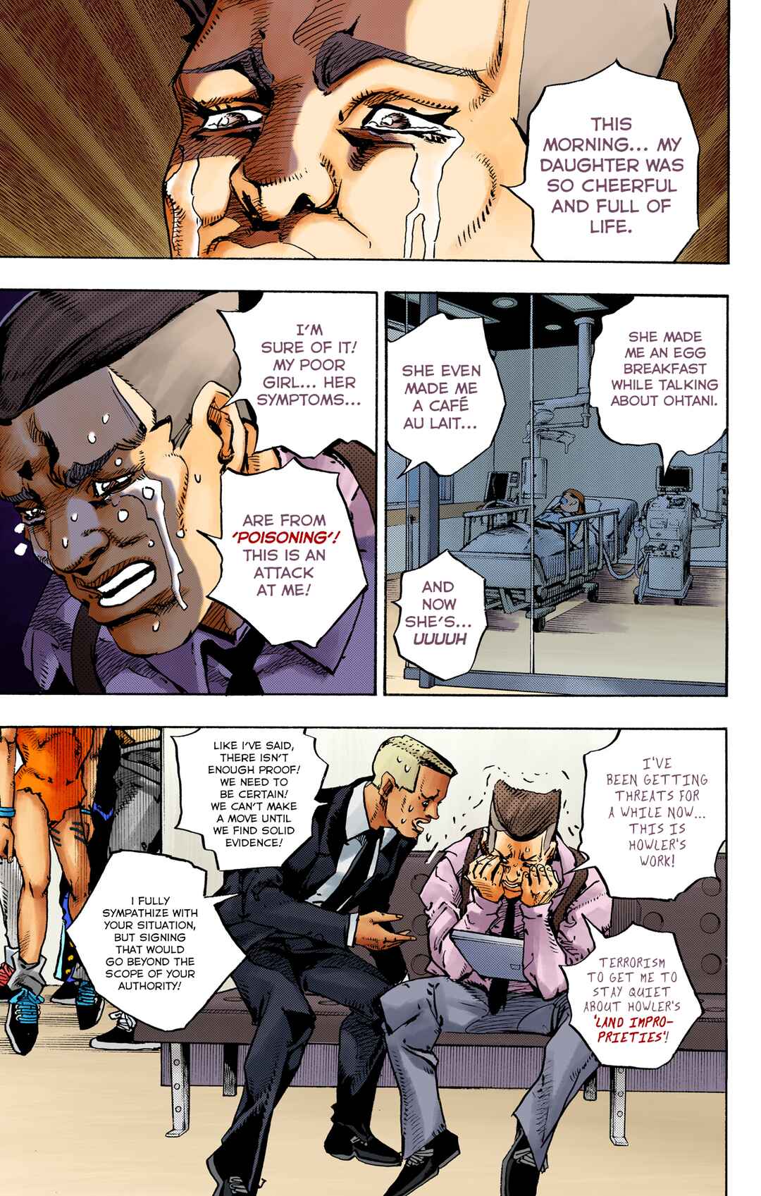 JoJo no Kimyou na Bouken Dai-9-bu: The JOJOLands Color-ban Chapter 16 - Page 35