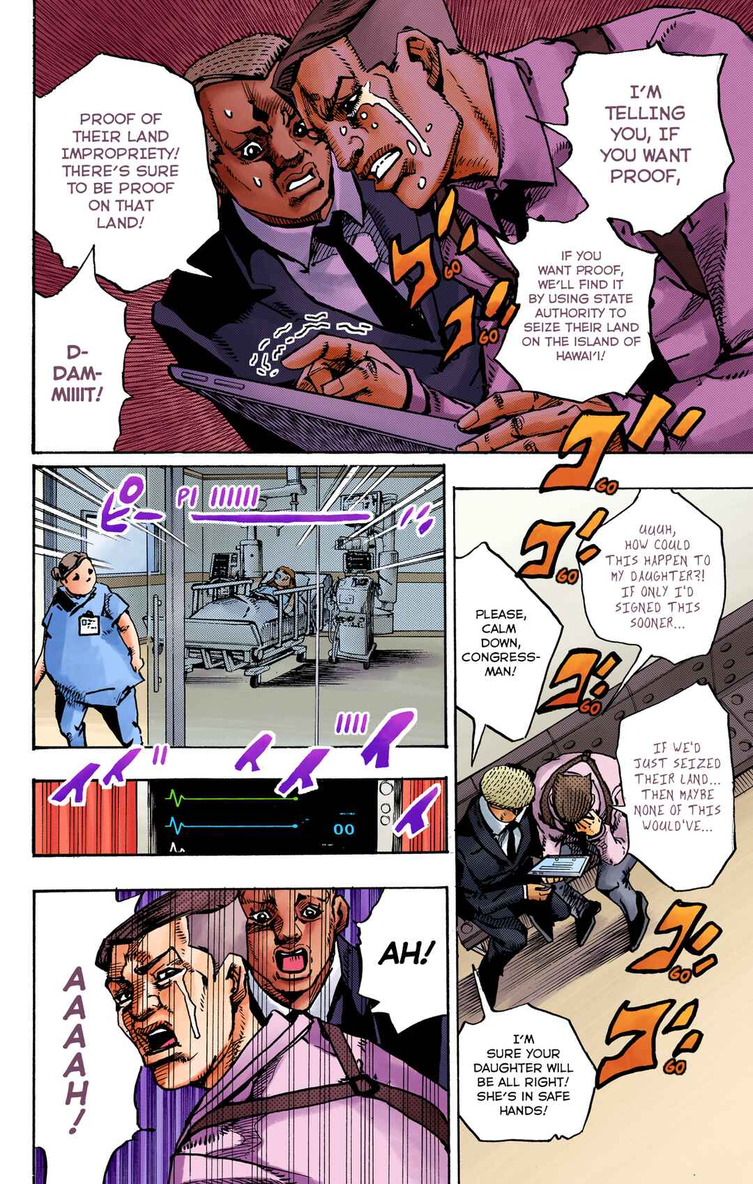 JoJo no Kimyou na Bouken Dai-9-bu: The JOJOLands Color-ban Chapter 16 - Page 36