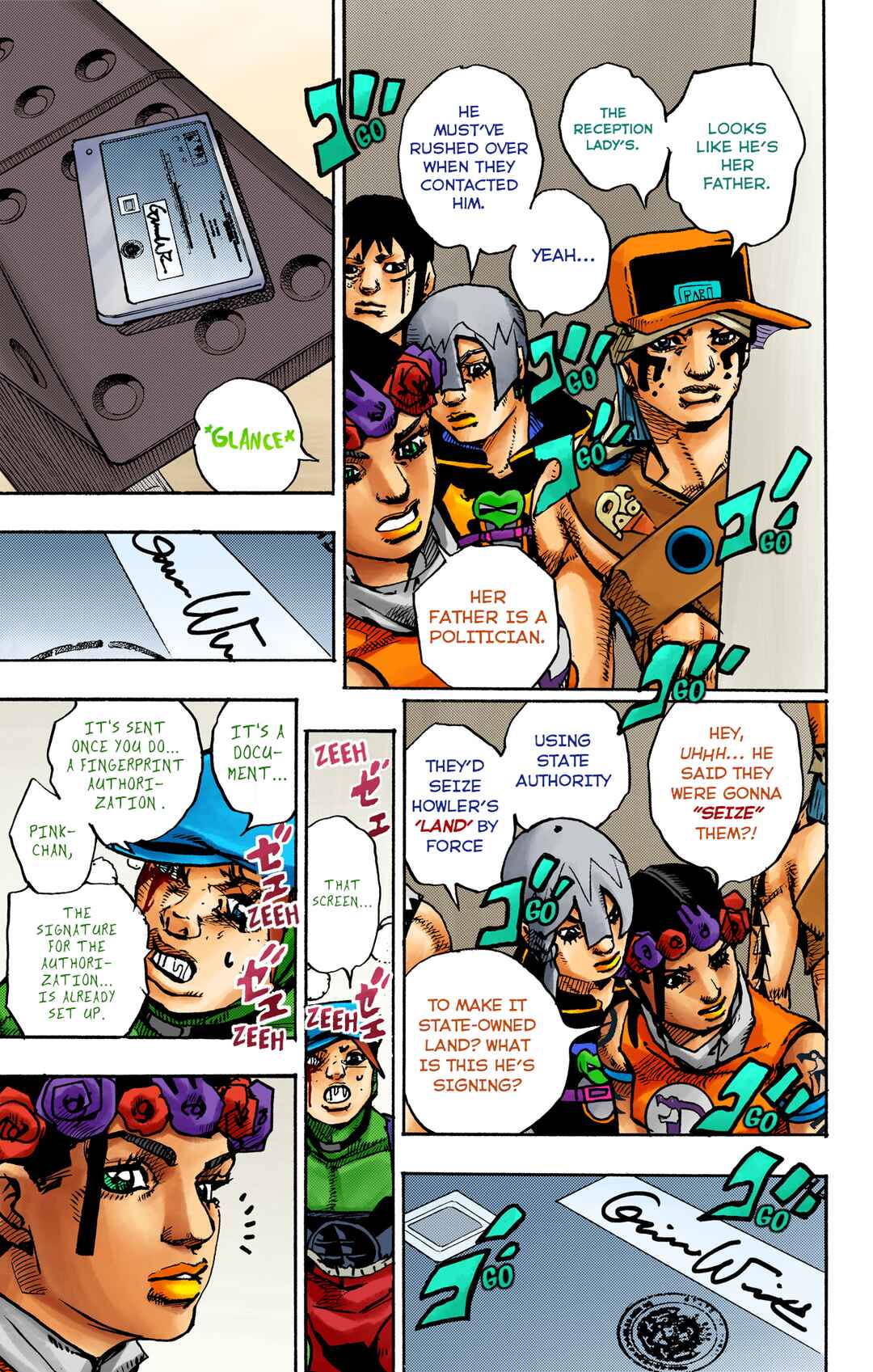 JoJo no Kimyou na Bouken Dai-9-bu: The JOJOLands Color-ban Chapter 16 - Page 39
