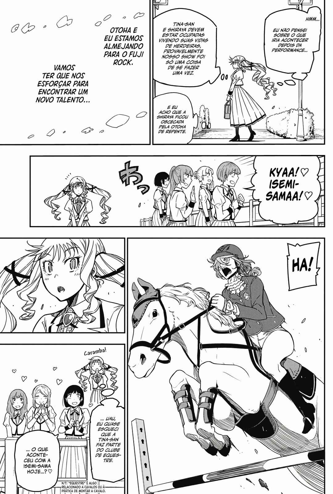 Rock wa Lady no Tashinami deshite Chapter 20 - Page 10