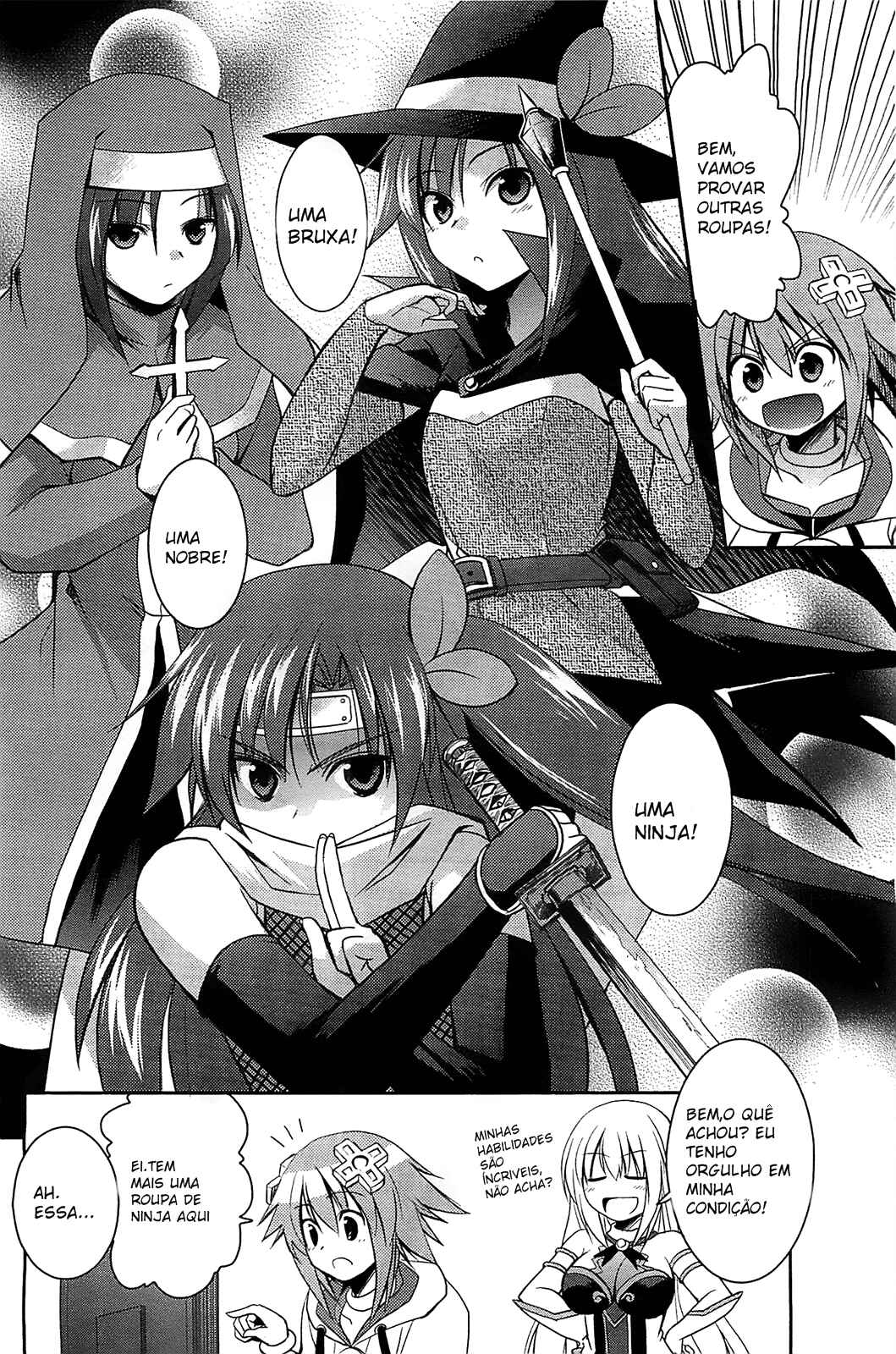 Choujigen Game Neptune: The Animation - Hello New World Chapter 4.5 - Page 10
